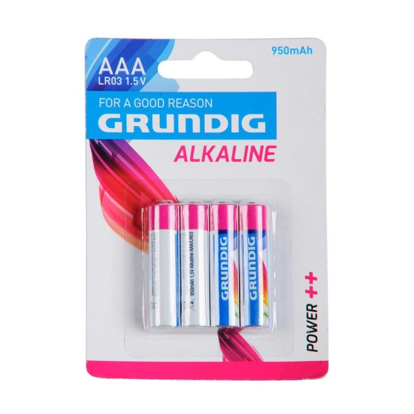 Grundig Alkaline Batterie Micro AAA 1,5 V / 1200 mAh