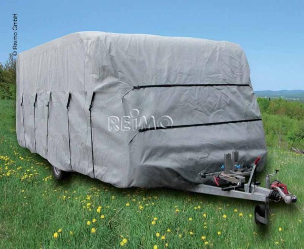 Housse de protection pour caravane 640x230x220cm, gris