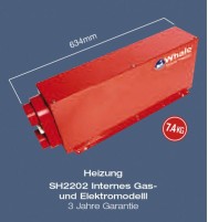 Webasto Einbau Gas/Elektroheizung 12V/230V 2kW
