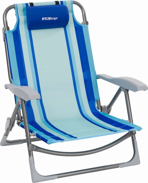 Chaise pliante Beachline avec coussin