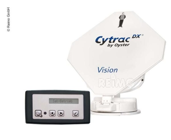 Sat-Flachantenne Cytrac® DX Vision, inkl.Steuerger ät, ohne Receiver