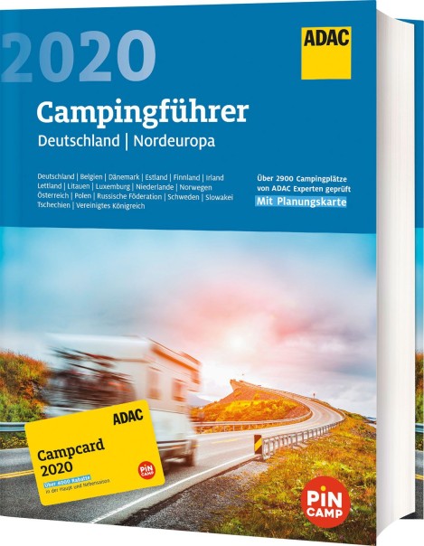 ADAC Campingführer Deutschland/Nordeuropa 2020 inkl. Campcard