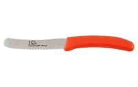 Berger Breakfast Knife I Love Camping rouge