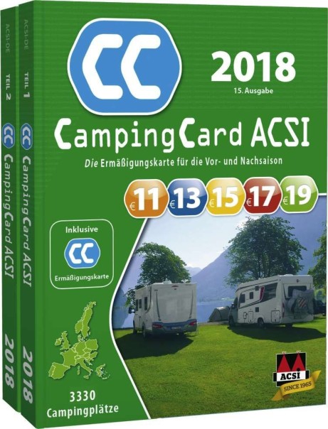ACSI Camping Card 2018