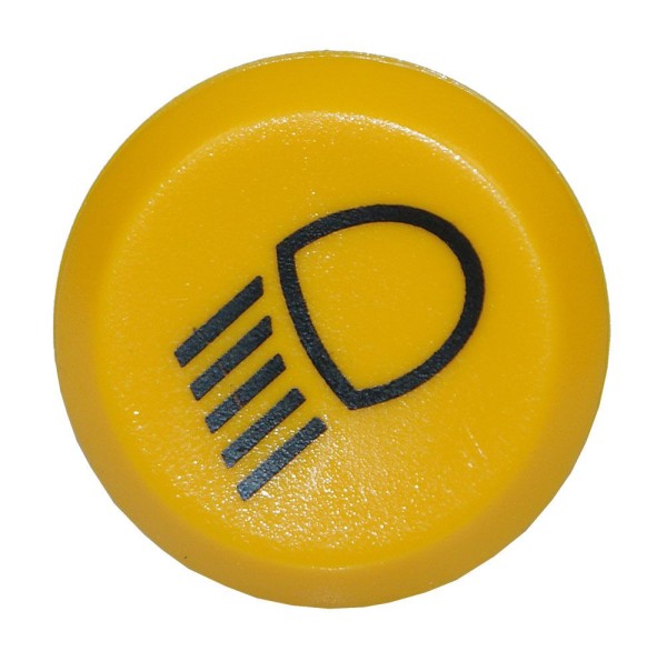 Pneutron Emblem "Scheinwerfer gelb"
