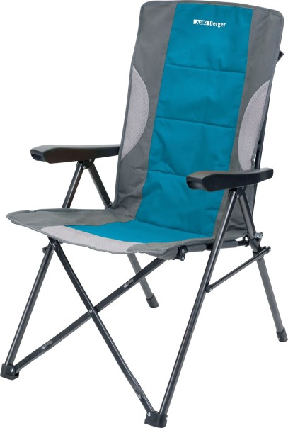 Berger chaise pliante Siena en chaise pliante look bleu