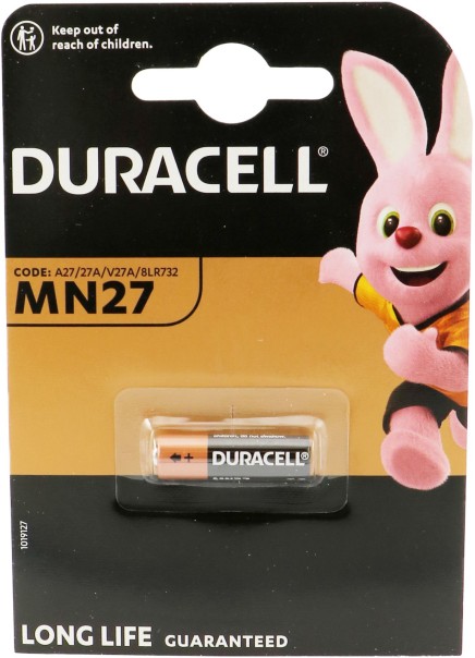27A Duracell-Batterien 1 Stk.