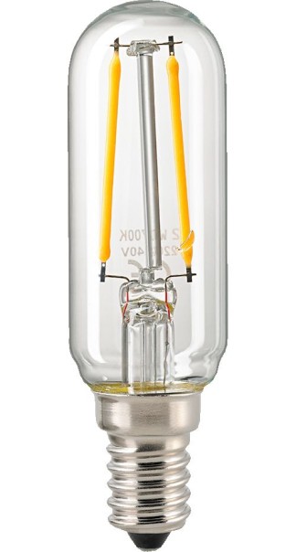 Sigor Filament Lampe tube LED claire T25 E14 230 V / 4,5 W 470 lm
