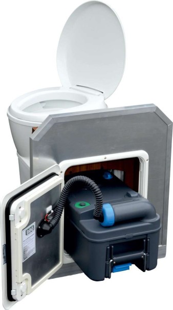 SOG I Typ H (C220) 12V Toilettenentlüftung Türvariante weiss