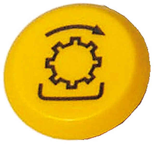 Pneutron Emblem "Zapfwelle gelb"