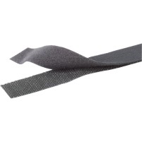 Berger Velcro auto-adhésif gris | 100 cm