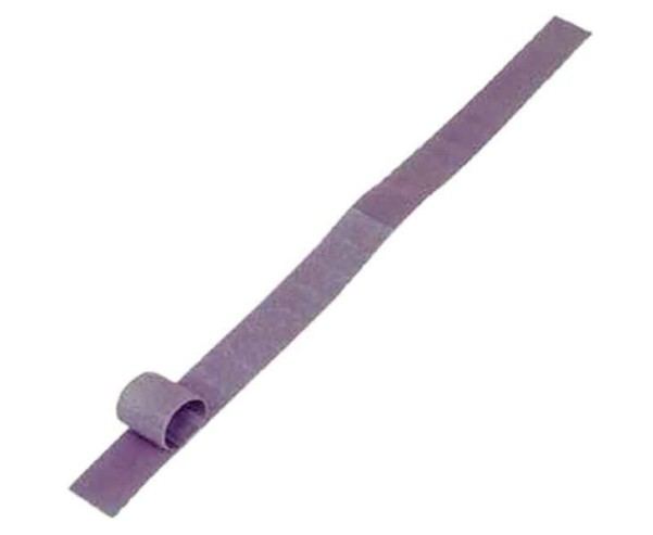 Flauschband selbstklebend 10mm breit am laufenden Meter Farbe grau