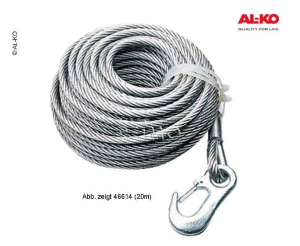 Seil 10m f. Alko-Seilwinde 350kg