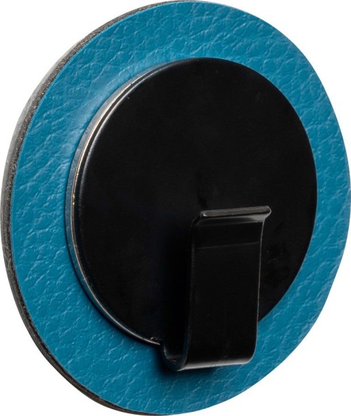 silwy® Clever Magnet-Haken inkl. Metall Nano Gel Pad Blau / Schwarz