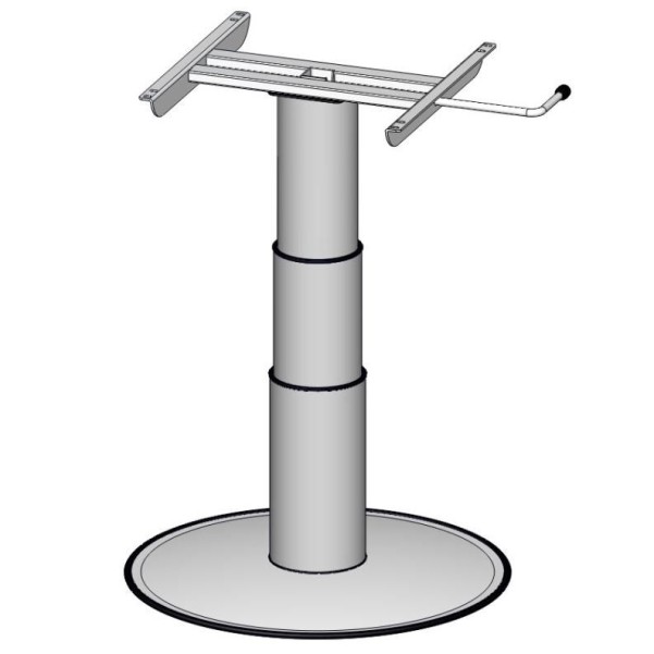 Ilse Single Column Lifting Table Frame Free Standing