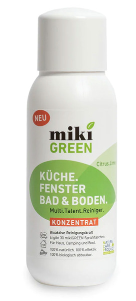 MikiGreen Bioaktiver Reiniger, 300ml, Küche/Fenster/Bad&Boden