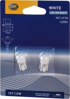 Hella LED-T10 Retrofit White Innenraum- / Kofferraum- /Handschuhfach- / Leseleuchte - 1 Stück
