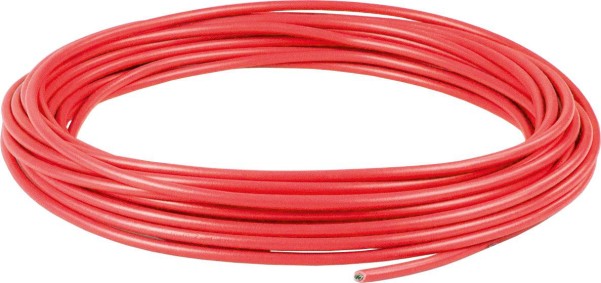 Flexible PVC-Aderleitung Rot 6 mm² Länge 5 m