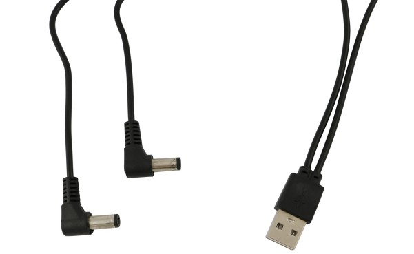 Ladekabel für Connix Beleuchtungssatz USB - DC 5.5 mm