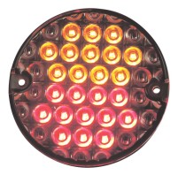 LED-Schluss-Stop-Blinkleuchte rund 12/24 V