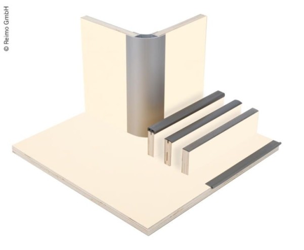 Möbelbauplatte Schichtstoff Creme matt, Plattenstä rke ca 15mm