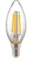 Sigor Filament LED Kerzenlampe dimmbar klar E14 230 V / 2,5 W 250 lm