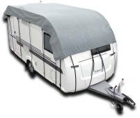 Auvent pour caravane et camping-car 505x300cm, gris