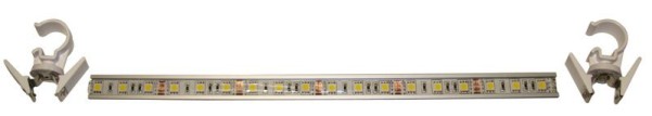 Lampe de store à LED 500mm 30 SMD 6W avec câble/Stec ker IP65, 480lm