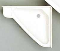 Eckwaschbecken - klein, ABS Farbe: Weiss