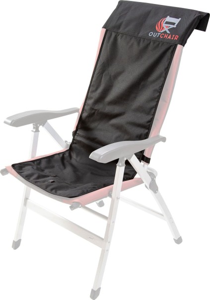coussin chauffant pour chaise, universel, 120x42cm, incl. batterie + chargeur