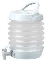 Distributeur d'eau pliable 3,5L, couleur : blanc