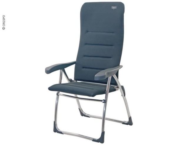 Chaise pliante de camping, rembourrée, AirElegant, dossier ergonomique