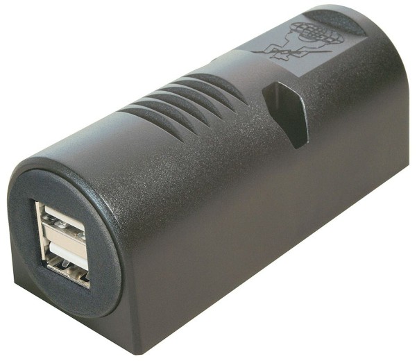Aufbausteckdose - 2 x USB-A