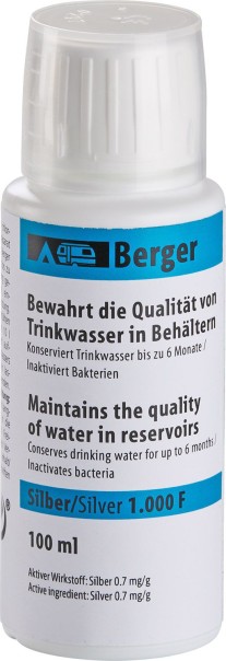 Berger Wasserkonservierung Silber 100 ml