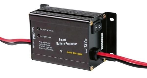 moniteur de batterie carbest 24V (21-32V), 30A maximum