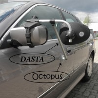 Stützarm Caravanspiegel Dasta mit Okopus Kraftsauger