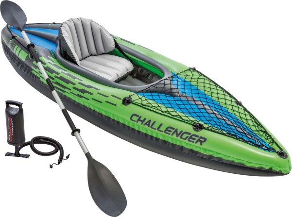 Kayak gonflable Intex Challenger K1 1 personne 100 kg