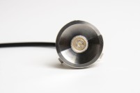 12V LED-Spot, Edelstahl, Durchmesser: 28mm, 1W
