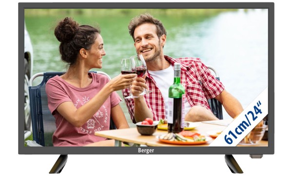 Berger Camping TV LED TV Bluetooth 24 pouces 24 "