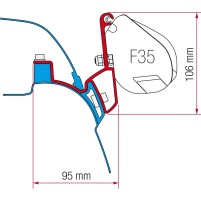 Fiamma F35 Pro Kit VW T5 California