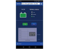 Bluetooth Batterie-Monitor, alle relevanten Batter iedaten per App