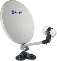 Berger mobile satellite system complete set single LNB in camping case