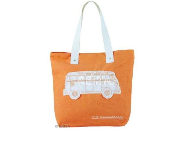 VW Collection Canvas Shopper Bag orange, Masse 40x3 5x10cm