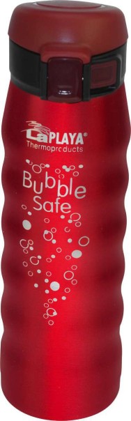 LaPlaya Thermo Travel Mug NEW Bubble Safe 0.5 l rouge rouge