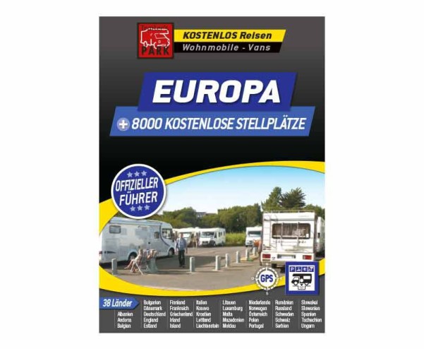Michelin Stellplatzkarte kostenlose Stellplätze in Europa