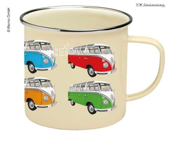 VW Coll. Emaille-Tasse