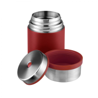 Edelstahl-Thermobehälter 750ml (rot)
