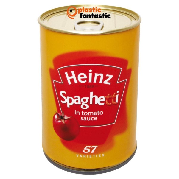 Boîte de conserve de spaghetti Heinz