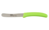 Berger Breakfast Knife I Love Camping green
