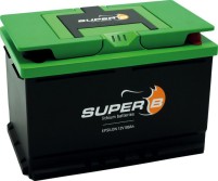 Lithium Batterie Super B Epsilon 100Ah (LiFePo4) 12V - Lithium-Batterie mit integrierter Heizfunktio